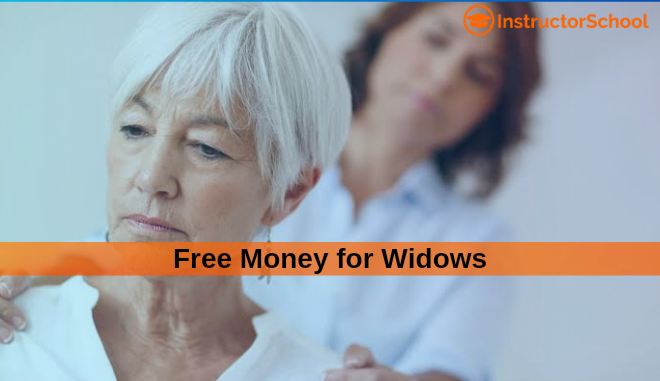free money for widows