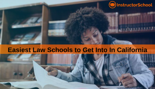 easiest law schools to get into California