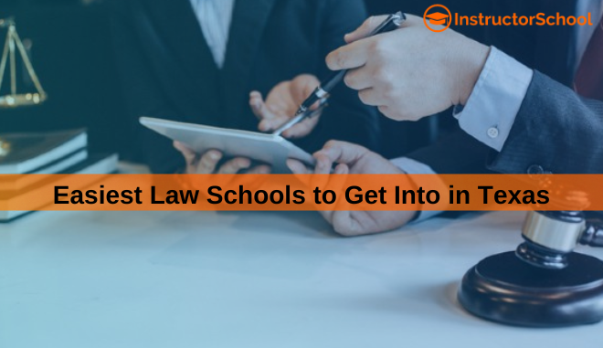 easiest law schools to get into Texas