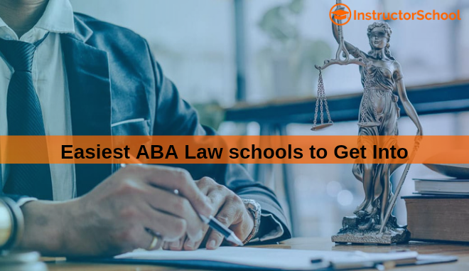 easiest ABA law schools to get into