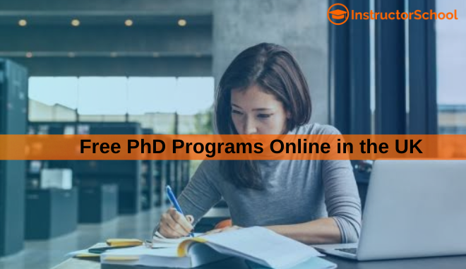 free PhD programs online UK
