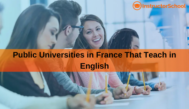 public universities in France that teach in English