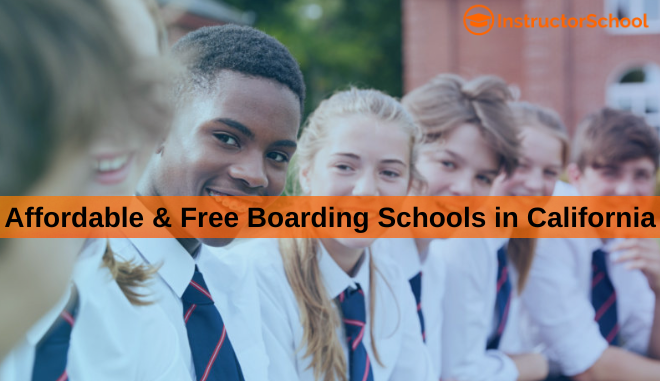 free boarding schools in California